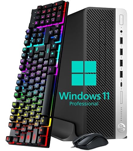 HP ProDesk 600 G4 SFF Desktop Computer, 600G4 SFF PC Desktop Intel